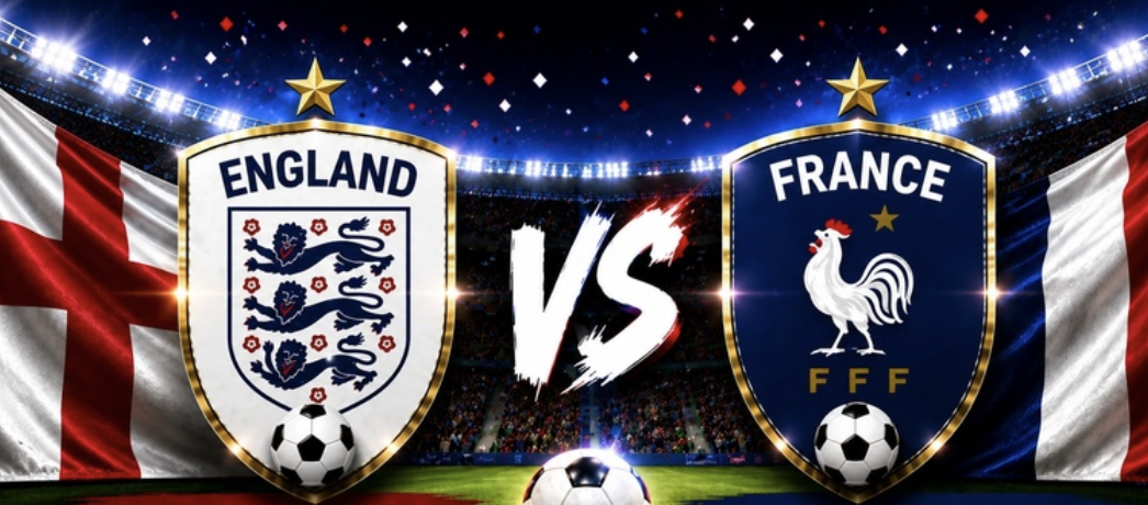 Goalscorer Betting Markets - France vs. England - 2026 World Cup - Jean-Philippe Mateta, Ousmane Dembele, Jude Bellingham