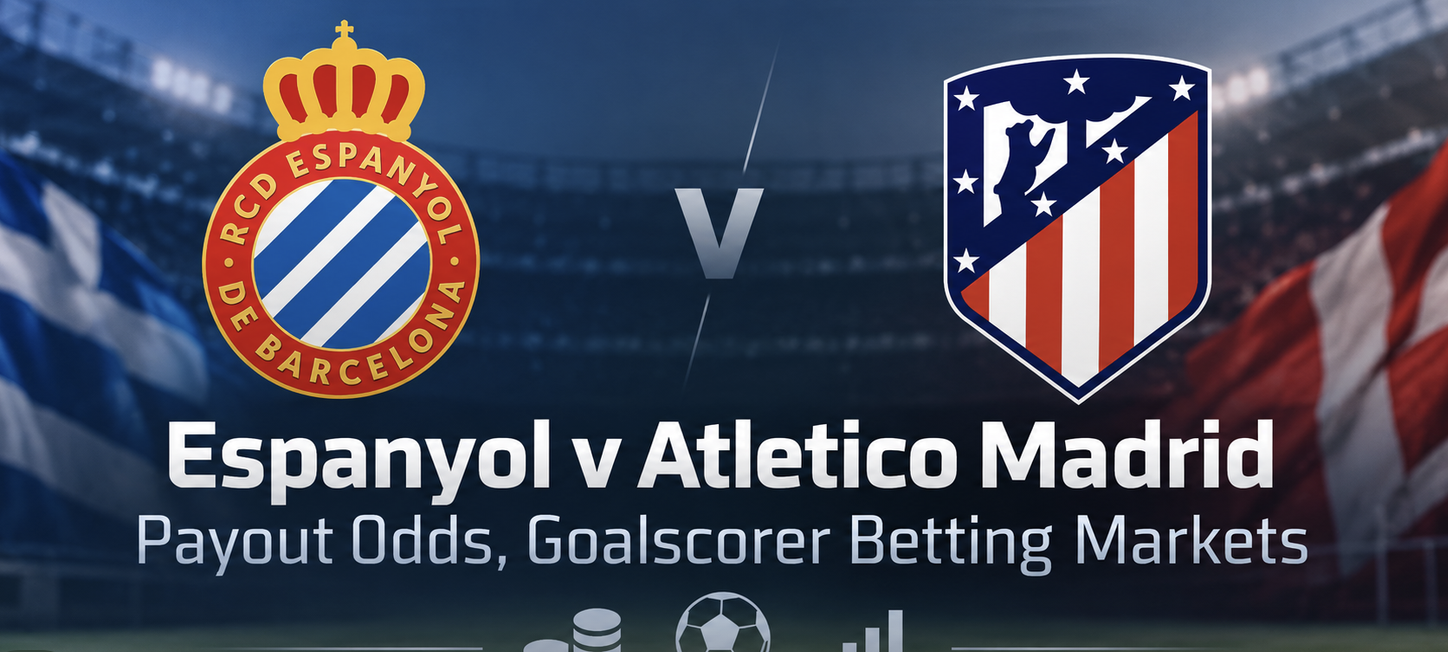 Espanyol v Atletico Madrid Payout Odds, Goalscorer Betting Markets for Jonathan David, Alexander Sorloth, Julian Alvarez