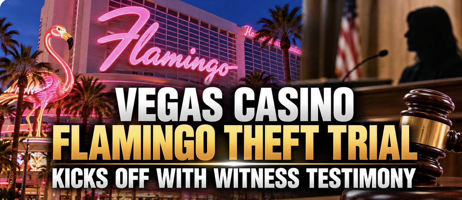 Vegas Casino Flamingo Theft Trial Kicks Off With Witness Testimony