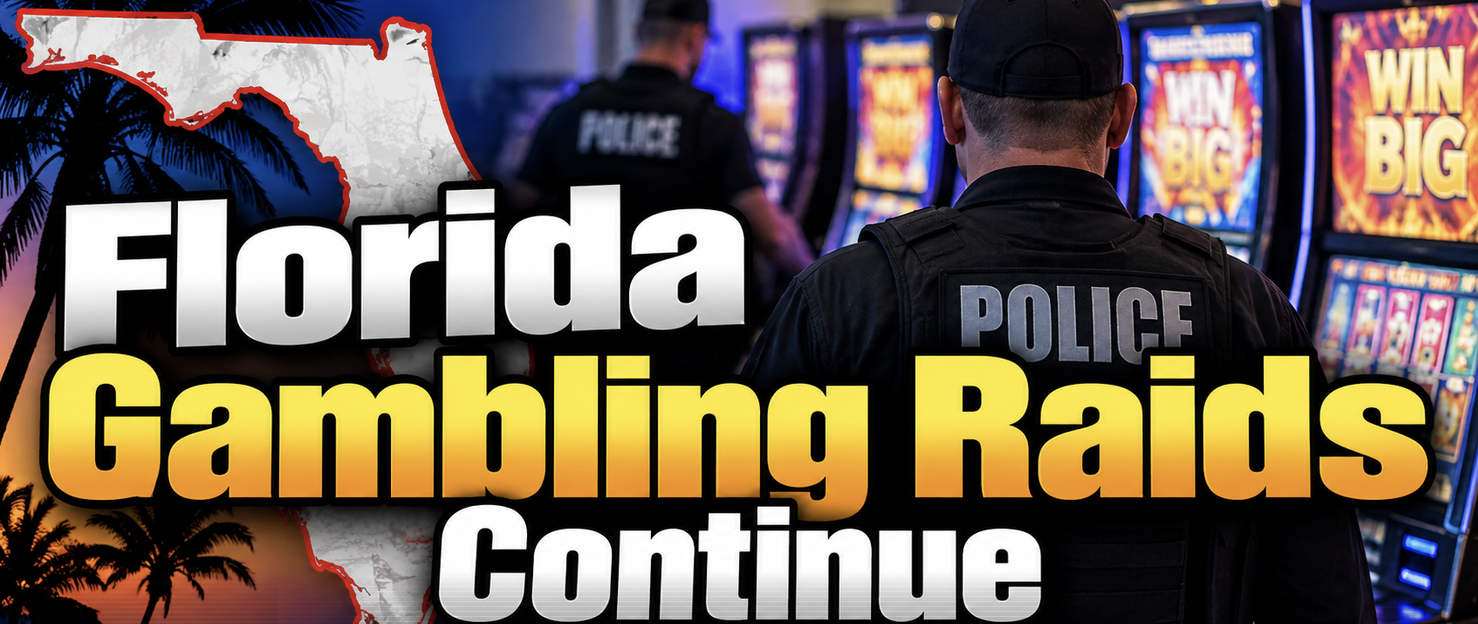 St. Petersburg Florida Venues Subject of Early Morning Gambling Raids