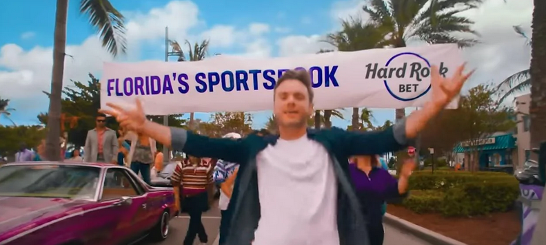 Florida celebrates sports beting on the Hard Rock Bet app