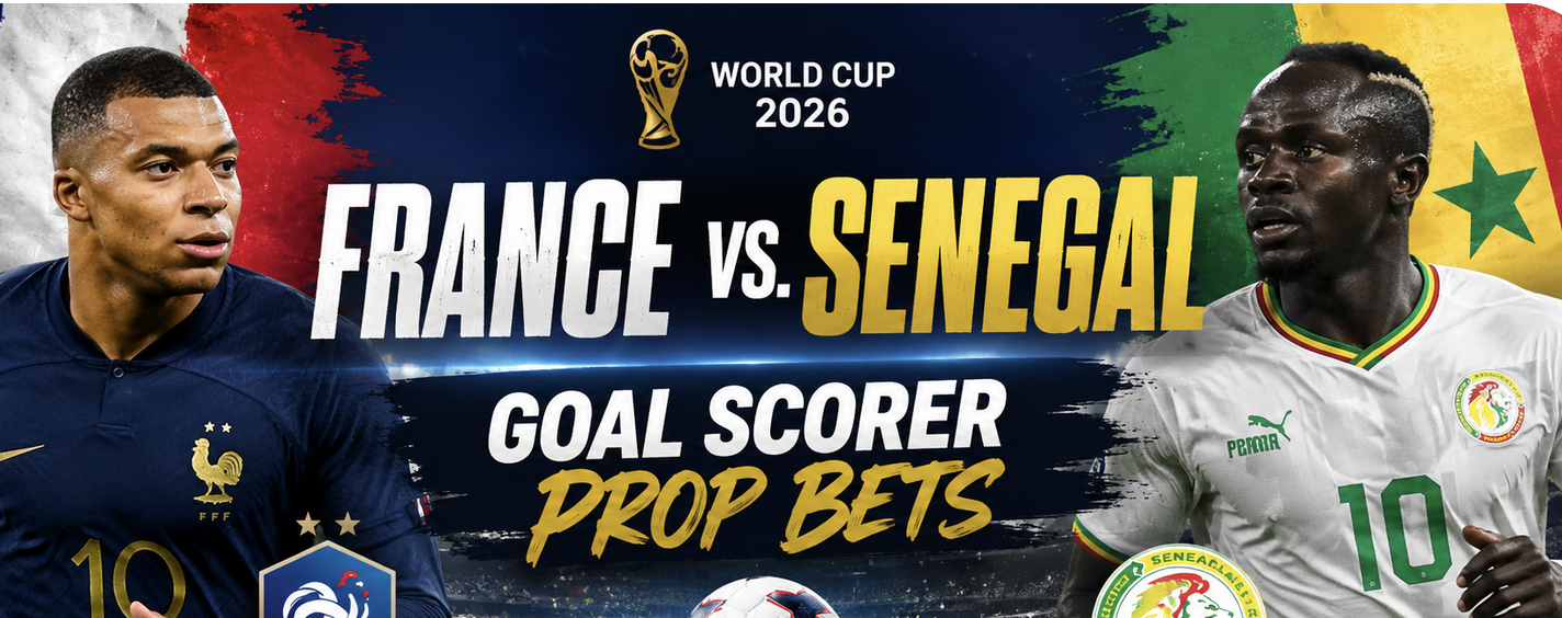 Anytime Goal Scorer Prop Bet Payouts France v Senegal: Kylian Mbappe, Ousmane Dembele, Desire Doue