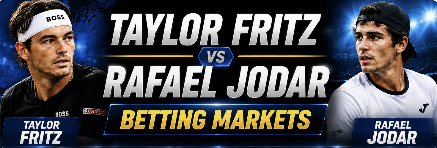 Taylor Fritz v Rafael Jodar Betting Markets - ATP Washington DC
