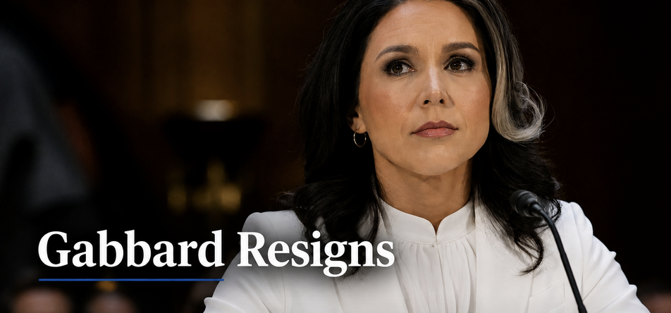 Tulsi Gabbard resigns