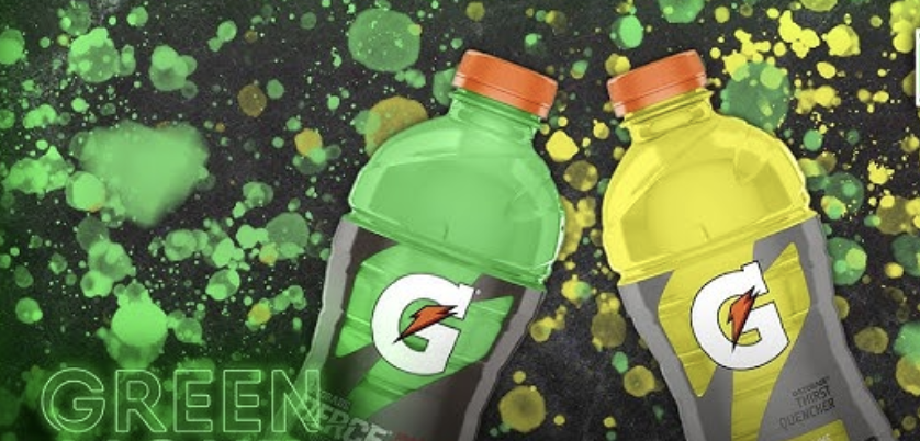 Gatorade green or yellow