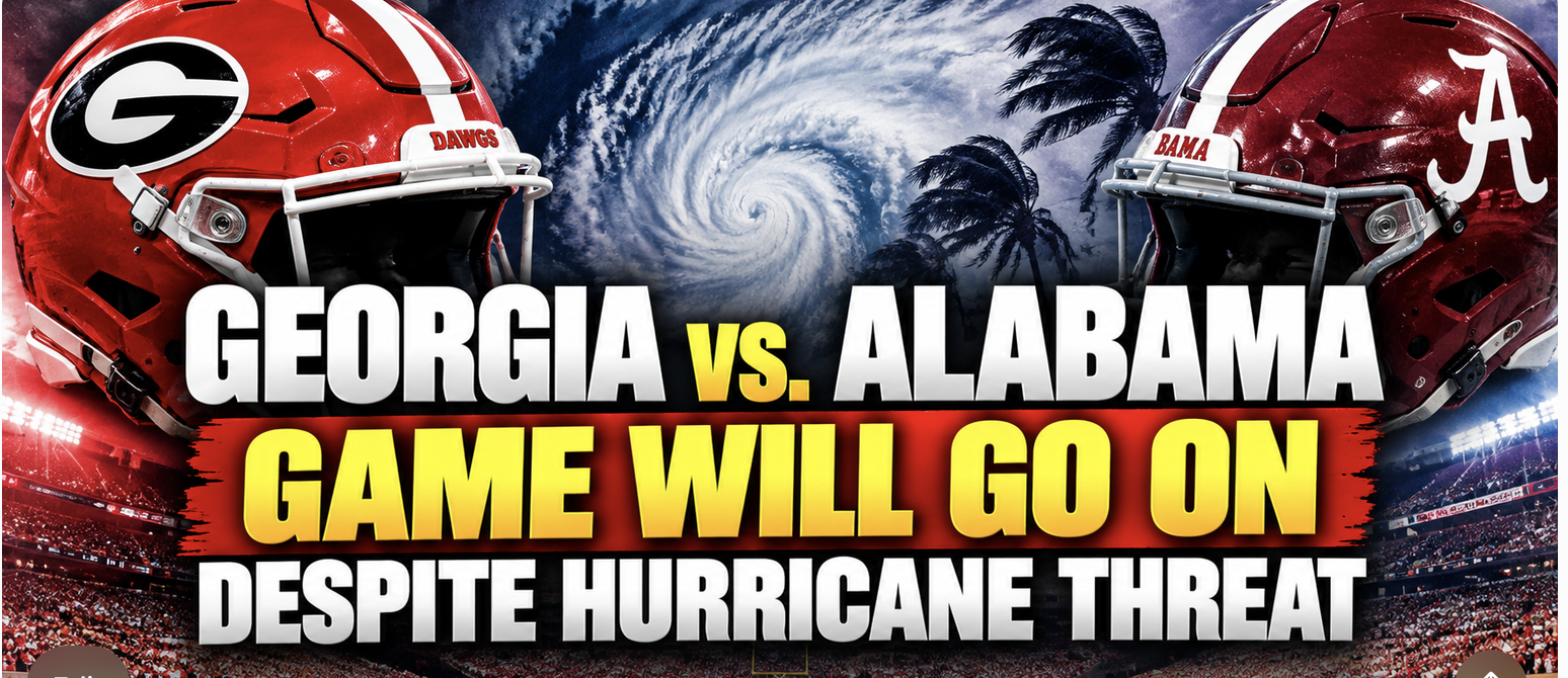 If Georgia vs. Alabama Game is Postponed Saturday?  What Happens to My Bet?