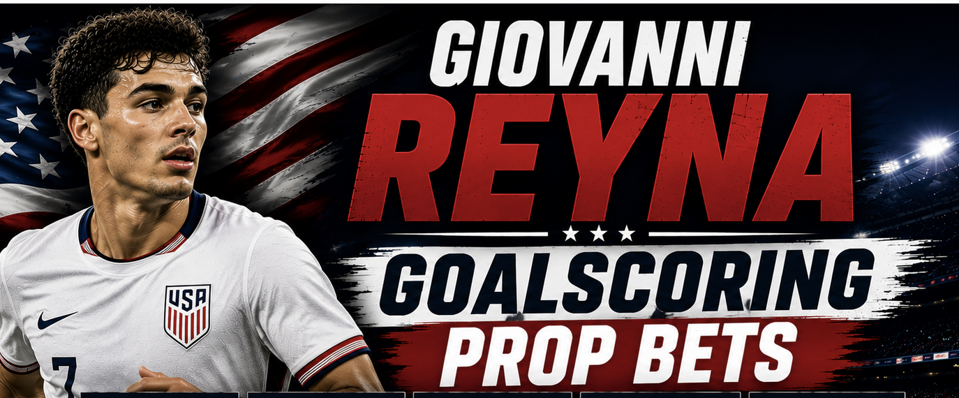What Are the Payout Odds for Giovanni Reyna First, Anytime Goalscorer Prop Bet: USA vs. Australia?
