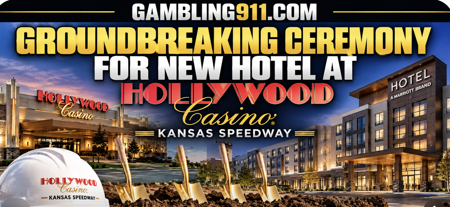 Groundbreaking Ceremony for New Hotel at Hollywood Casino Kansas Speedway
