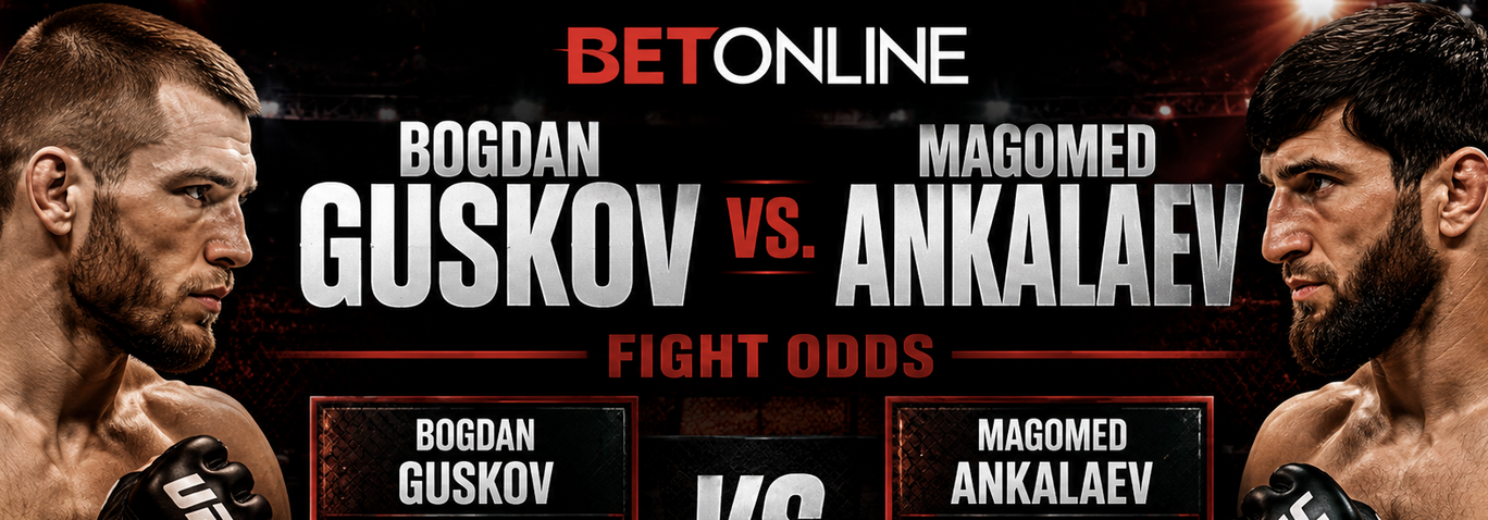 Bogdan Guskov vs. Magomed Ankalaev Fight Odds, Method of Victory - UFC Abu Dhabi