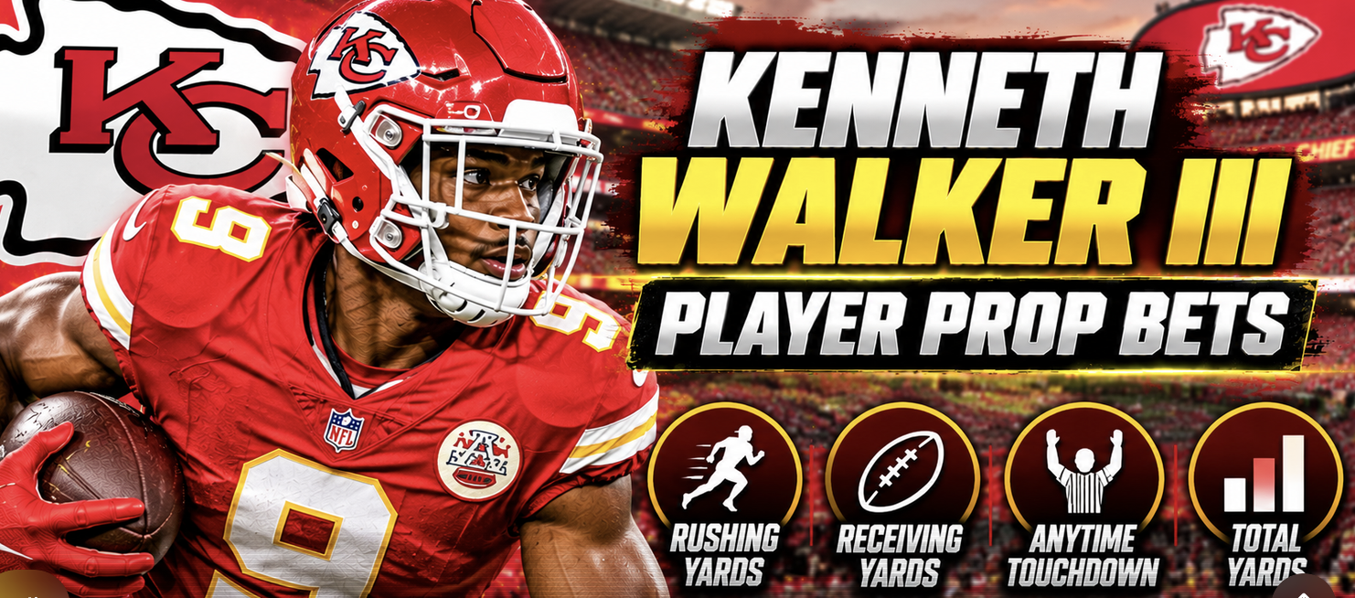 Kenneth Walker III Player Prop Bets vs. the Miami Dolphins