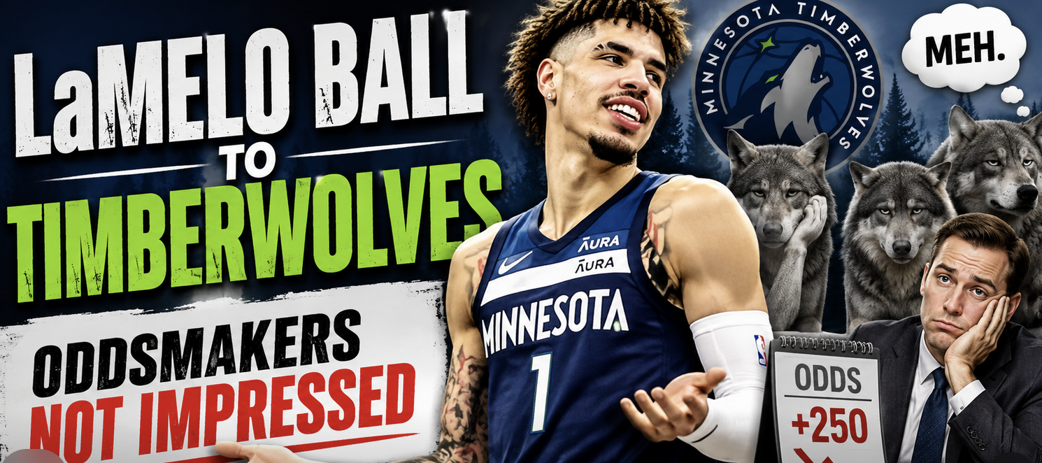 Minnesota Acquires LaMelo Ball and Timberwolves Championship Odds Just Got Worse?