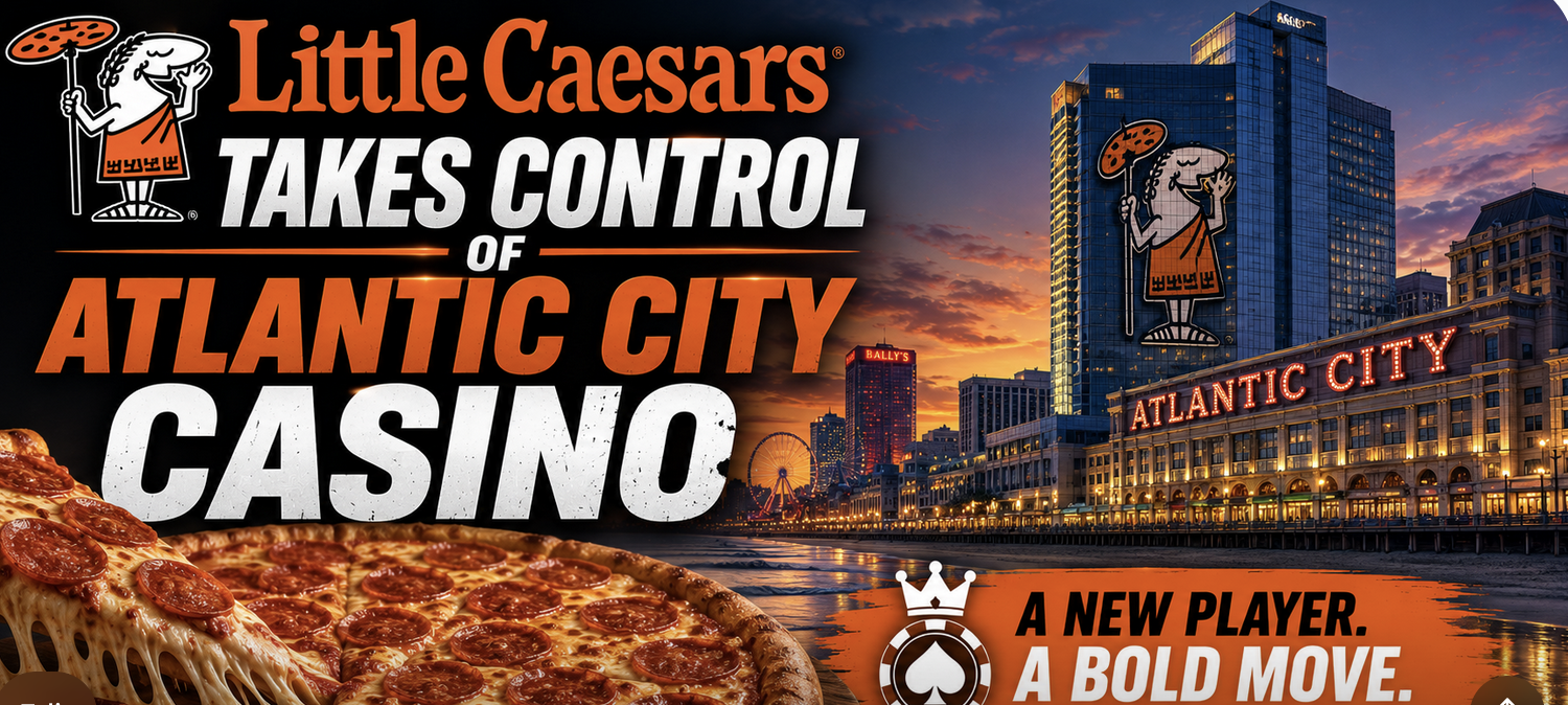 'Pizza, Pizza': Little Caesars Takes Full Control of Atlantic City's Ocean Casino
