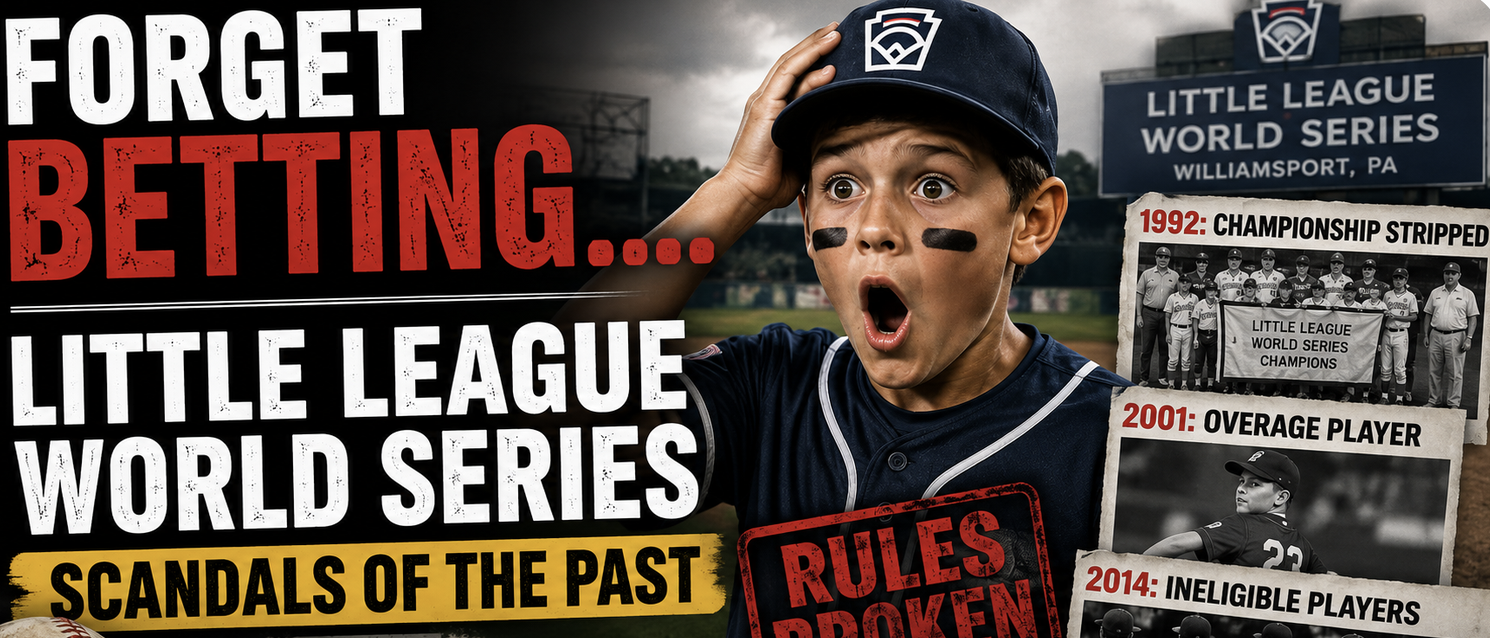 Is Betting on The Little League World Series Wrong?  Past LLWS Scandals Make This Look Like Child's Play