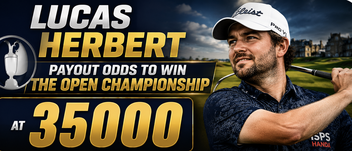 Lucas Herbert Payout Odds to Win The Open Championship 2026