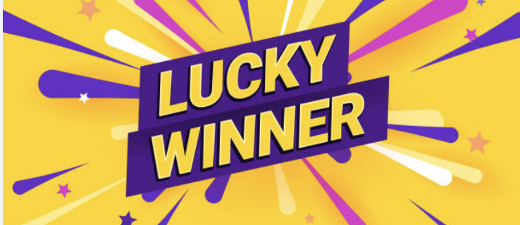 Lucky winner