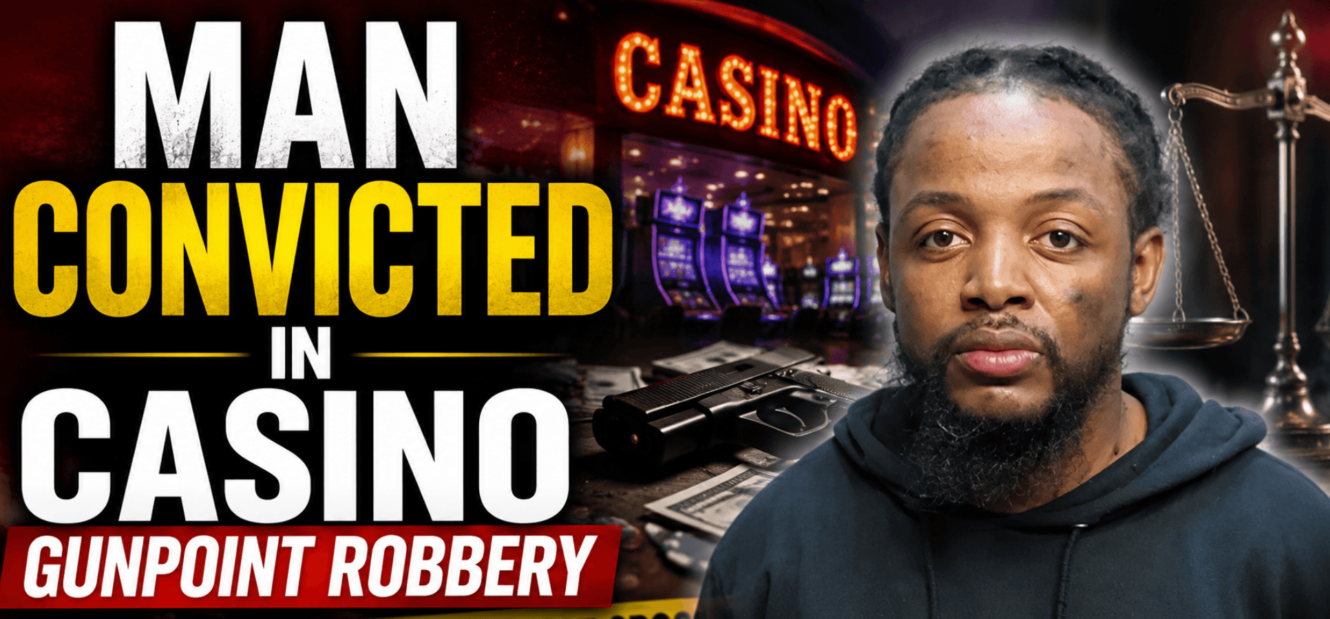 Man Convicted for Gunpoint Robbery, Followed Two Men Home From Seminole Hard Rock Casino in Hollywood Florida