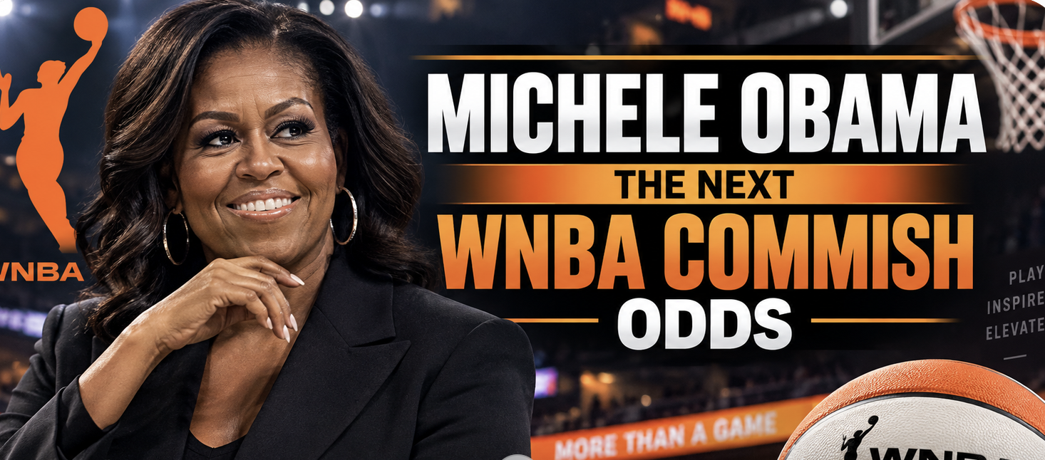 Michelle Obama Next WNBA Commissioner Odds: She's Favored
