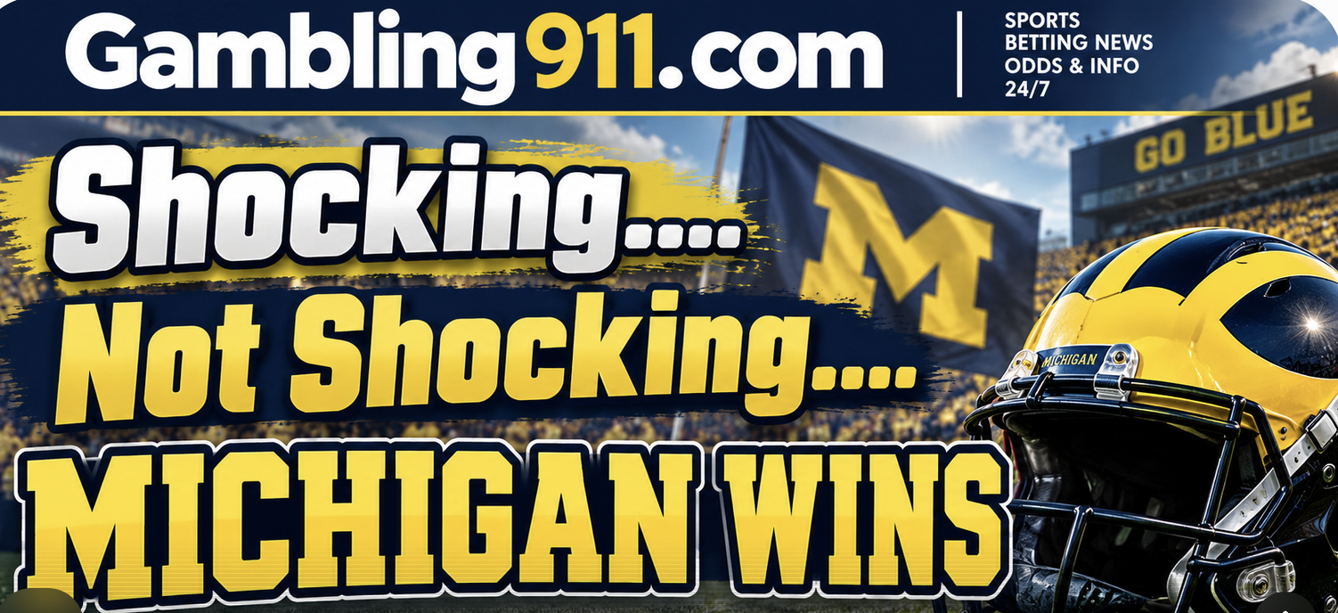 As Expected, Michigan Covers Spread vs. Oklahoma 
