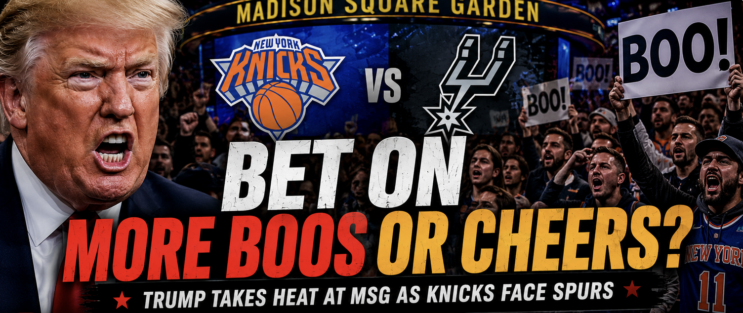 President Trump at MSG betting on more boos or cheers