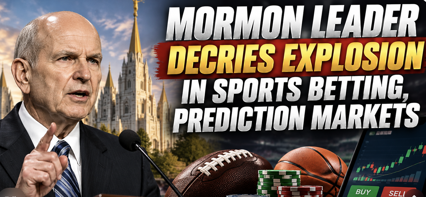 Mormon Leader Decries Explosion in Sports Betting, Prediction Markets