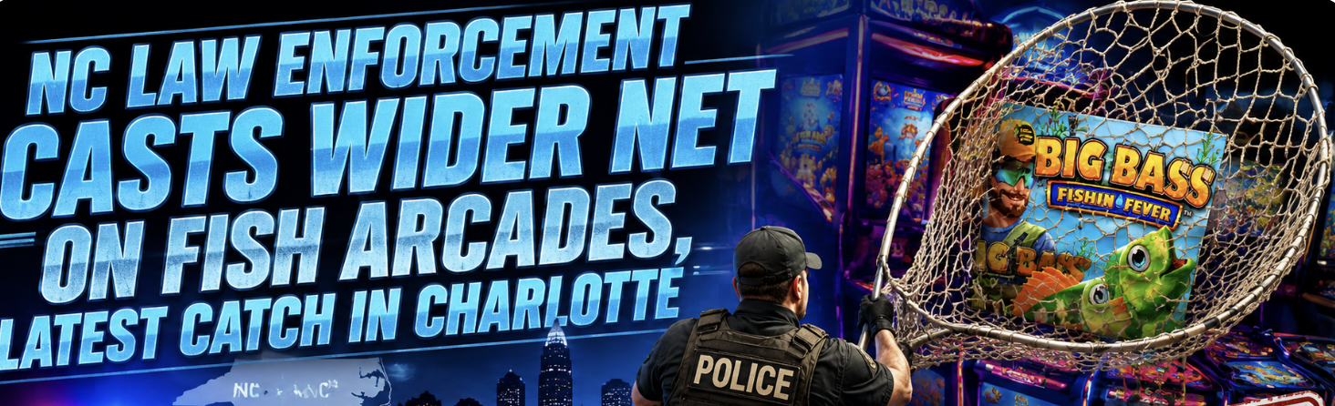 North Carolina Law Enforcement Casts Wider Net on Fish Arcades, Latest Catch in Charlotte