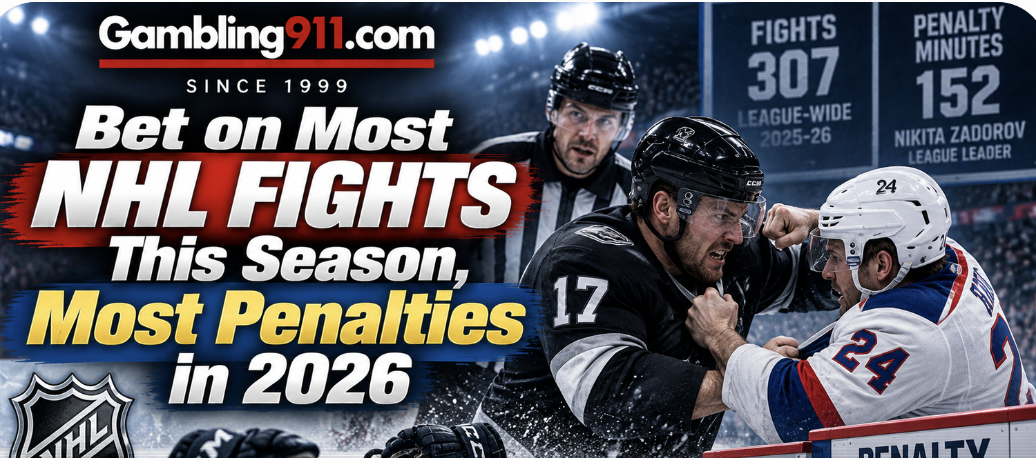 Bet on Most NHL Fights This Season, Most Penalties in 2026