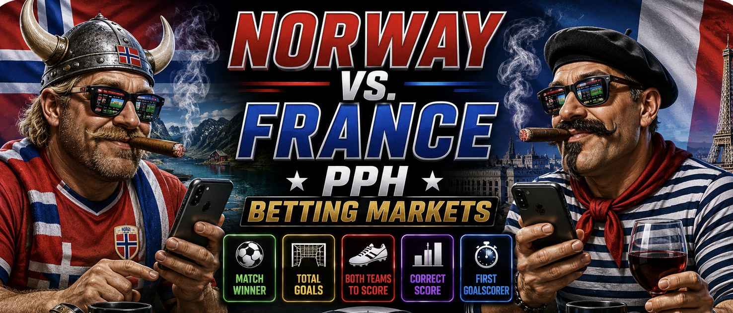 World Cup Bookie Solution: PPH Betting Markets for Norway vs. France