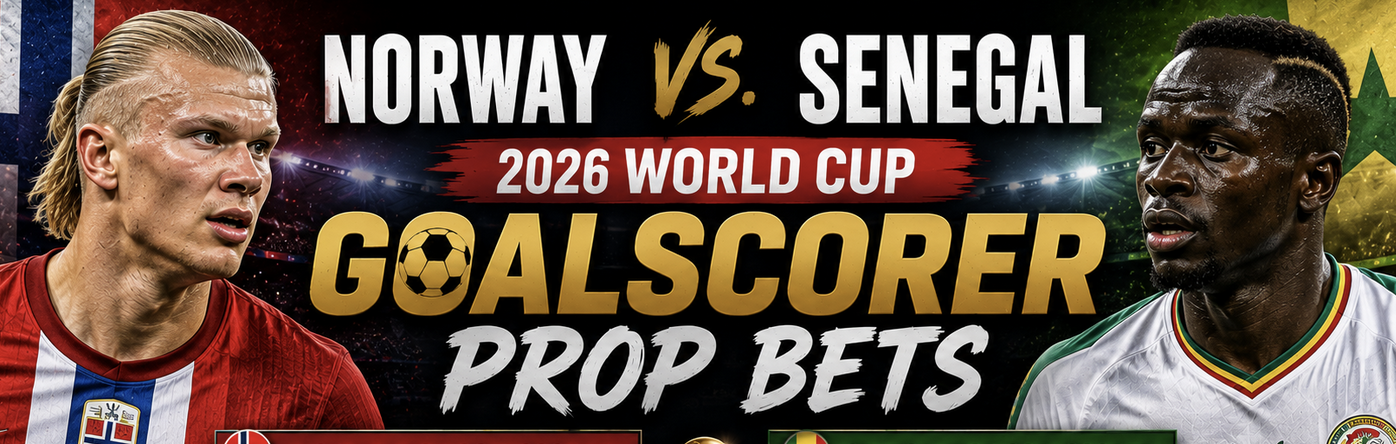 First, Anytime Goal Scorer Prop Bet Payout Odds - Norway vs. Senegal: Erling Haaland, Jorgen Strand Larsen, Alexander Sorloth