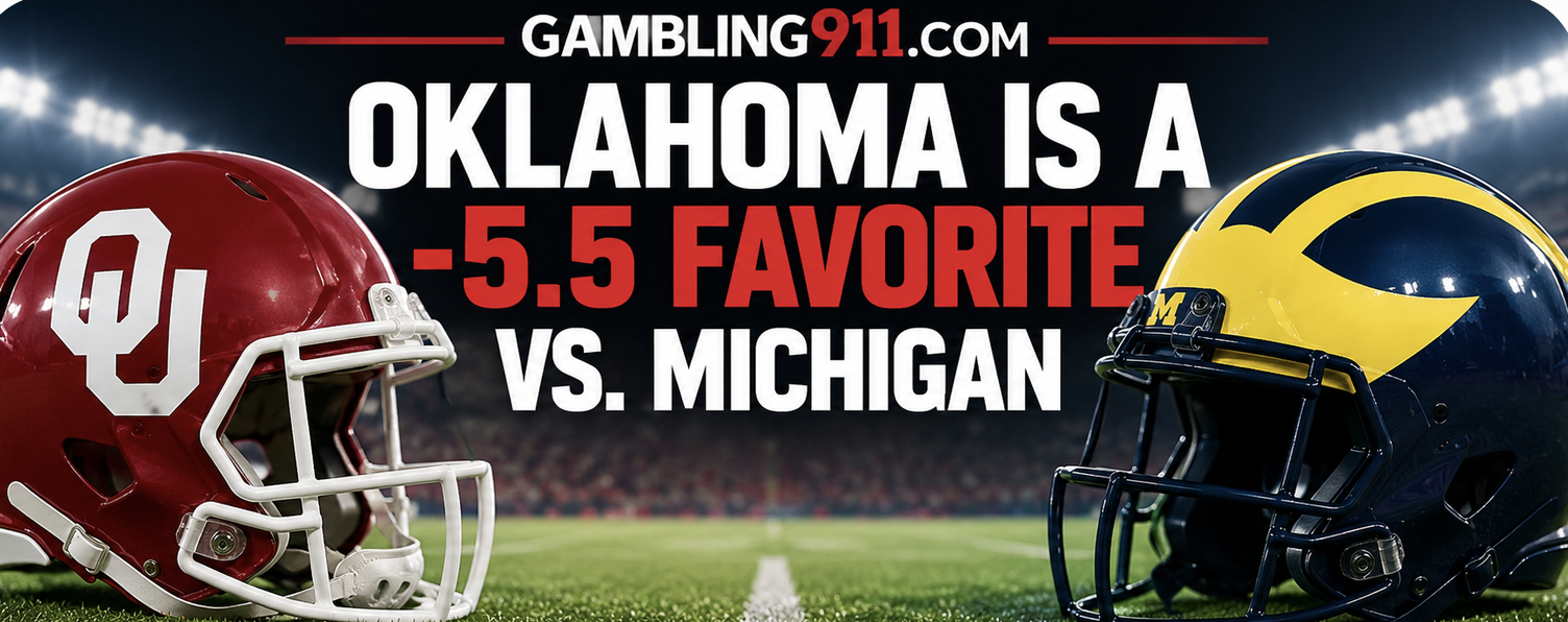 Oklahoma is a -5.5 Favorite vs. Michigan Week 2 College Football Odds