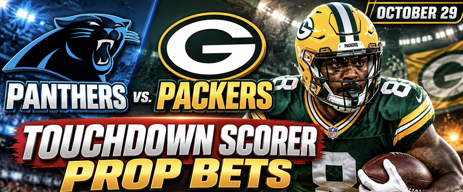 Panthers vs. Packers Touchdown Scorer Prop Bets October 29: Josh Jacobs 