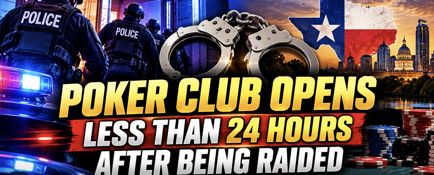Katy Texas Poker Club Opens Less Than 24 Hours After Being Raided