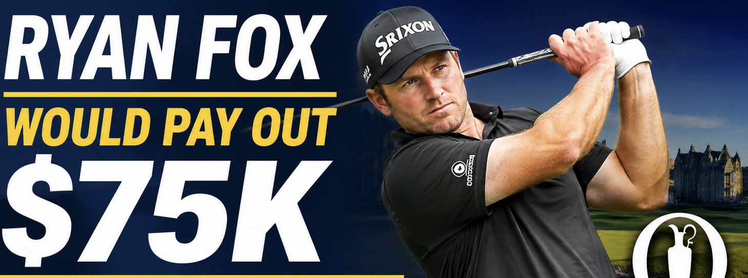 Ryan Fox Payout Odds to Win The Open Championship 2026