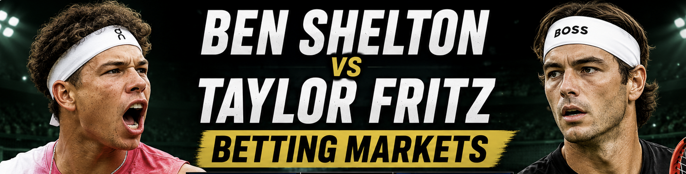 ATP Halle 2026 Betting Markets: Ben Shelton v Taylor Fritz Payout Odds