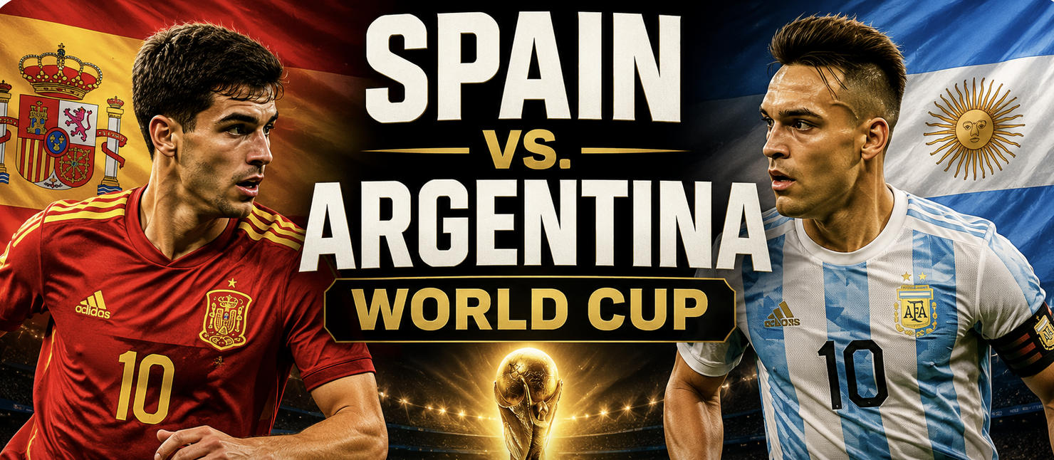 Argentina vs. Spain World Cup Final Betting Odds