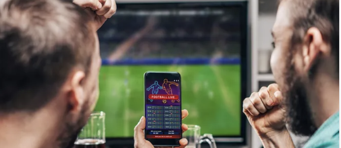 Sports betting with a smart phone