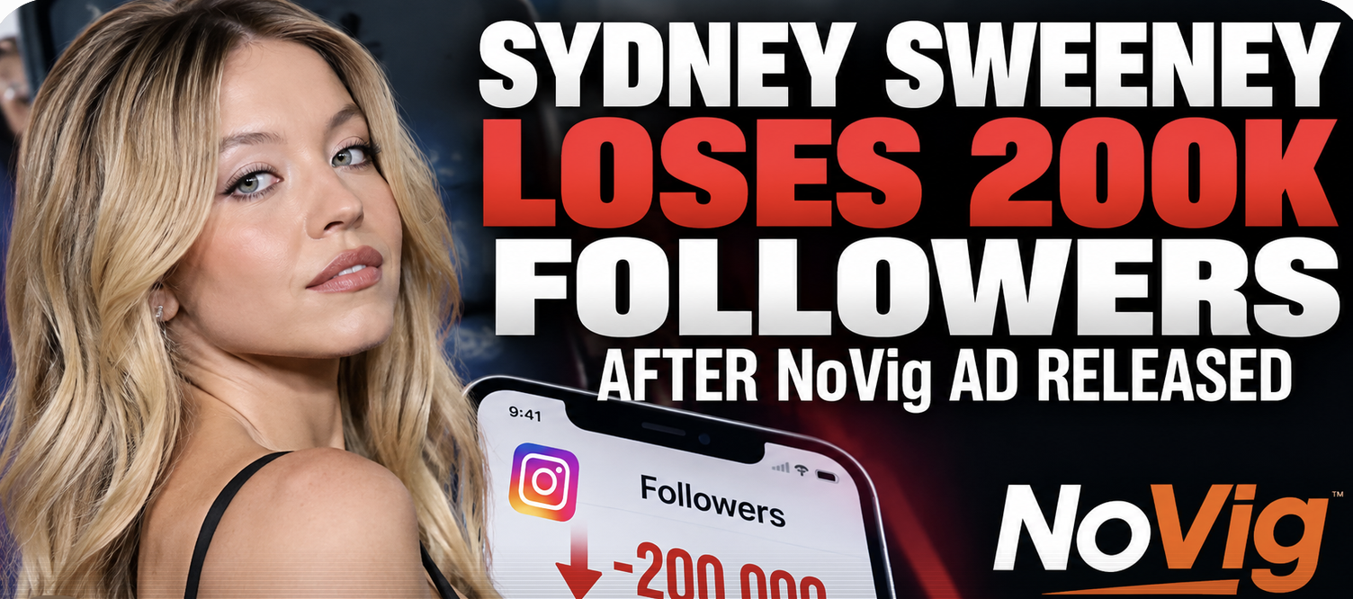 Sydney Sweeney Loses 200,000 Instagram Followers Following Controversial Nude NoVig Ad