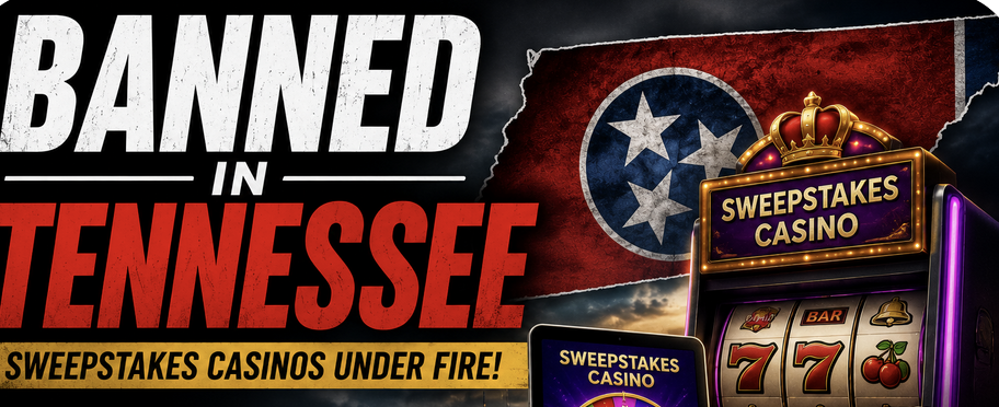 Banned in Tennessee - Sweepstakes casinos
