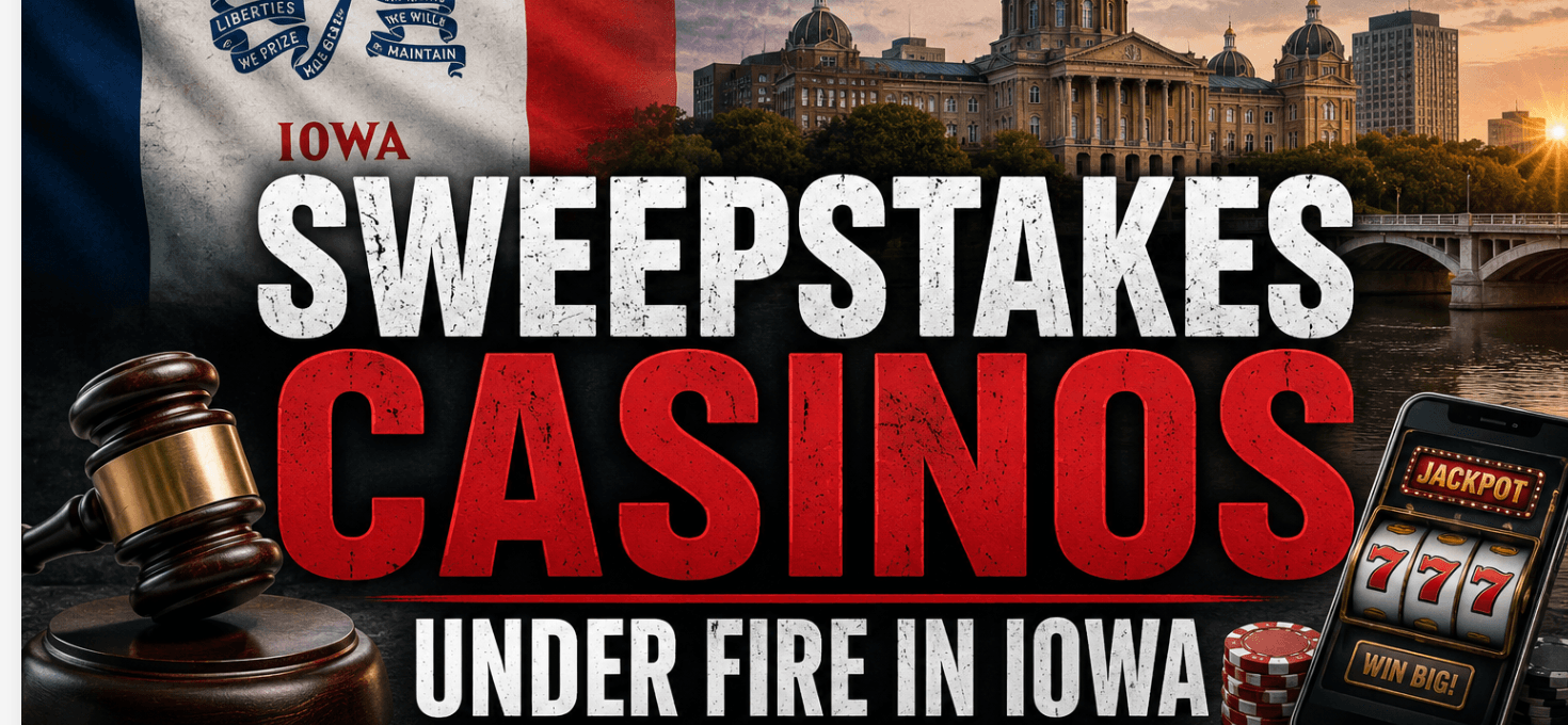 Sweepstakes casinos under fire in Iowa