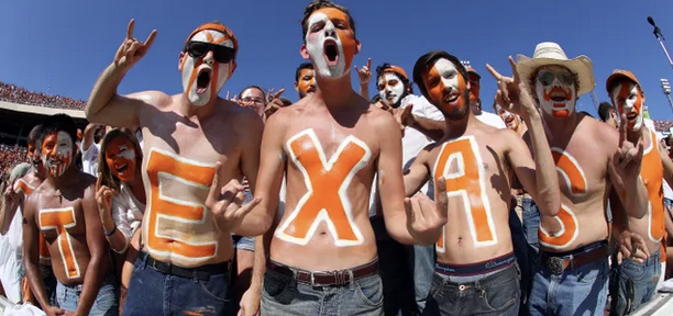 Texas Longhorns fans