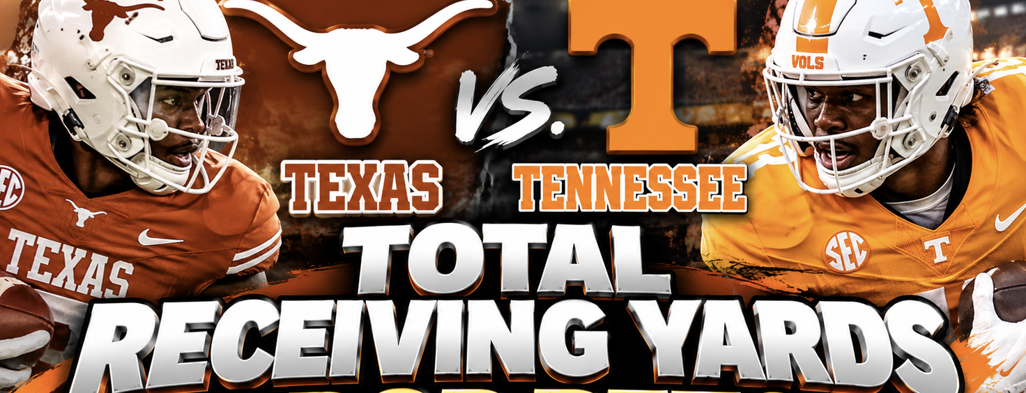 Texas vs. Tennessee Total Receiving Yards Prop Bets: Mike Matthews, Cam Coleman, Ryan Wingo