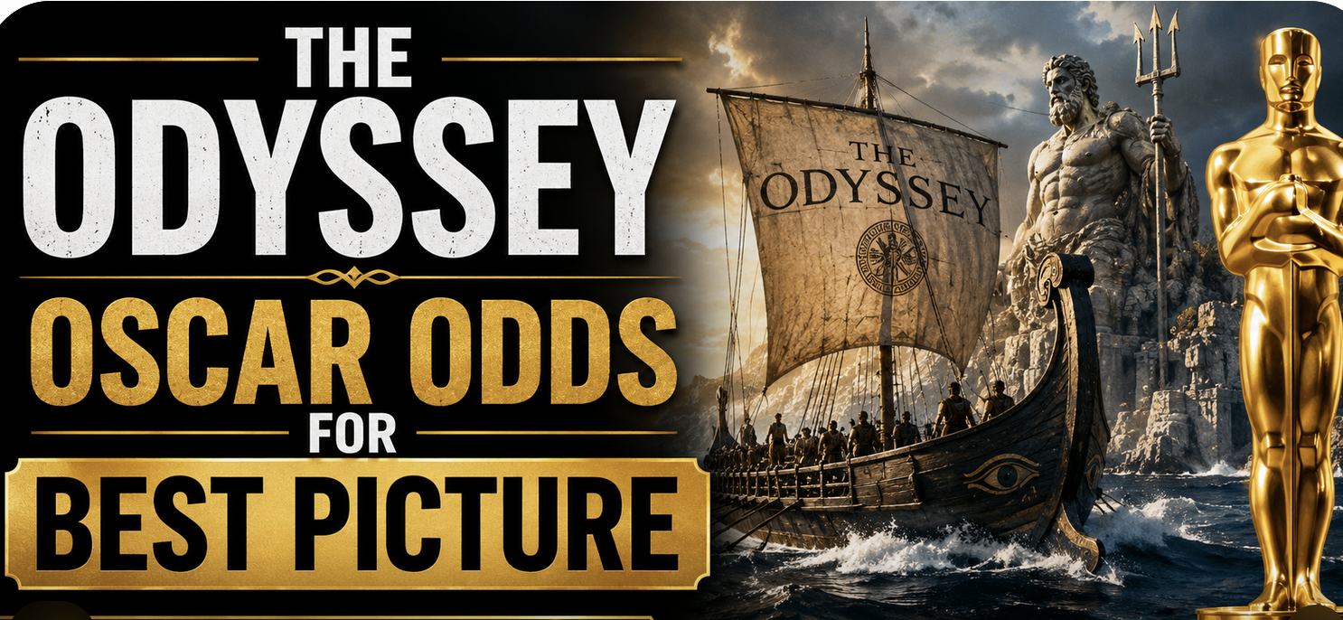 The Odyssey to Win Best Picture at Oscars Odds: 53 Percent Chance Currently