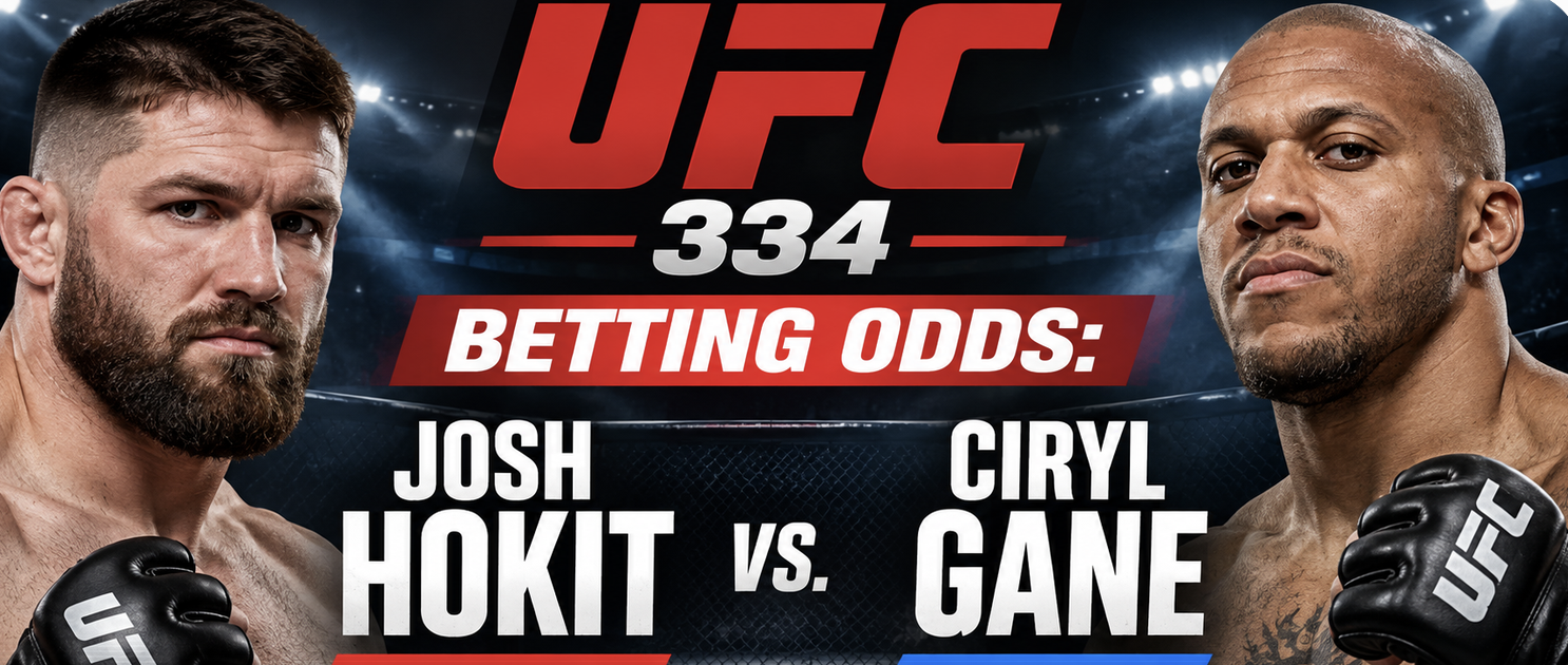 UFC 334 Betting Odds: Josh Hokit vs. Ciryl Gane