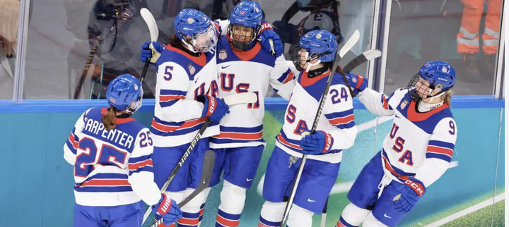 Olympic hockey USA and Canada 