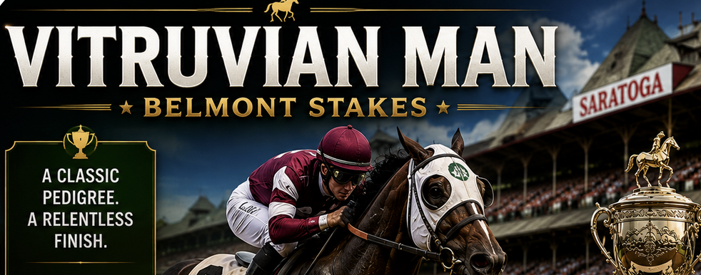 What Are the Payout Odds if Vitruvian Man Wins the Belmont Stakes?