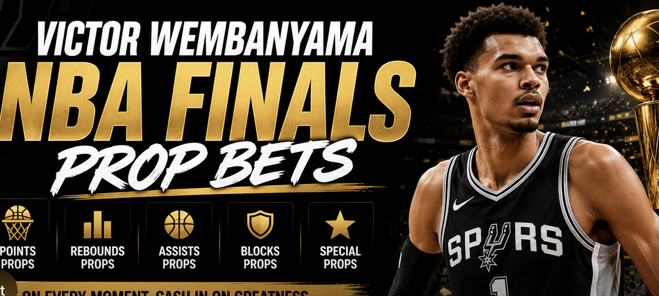 Victor Wembanyama NBA Finals Prop Bets Galore