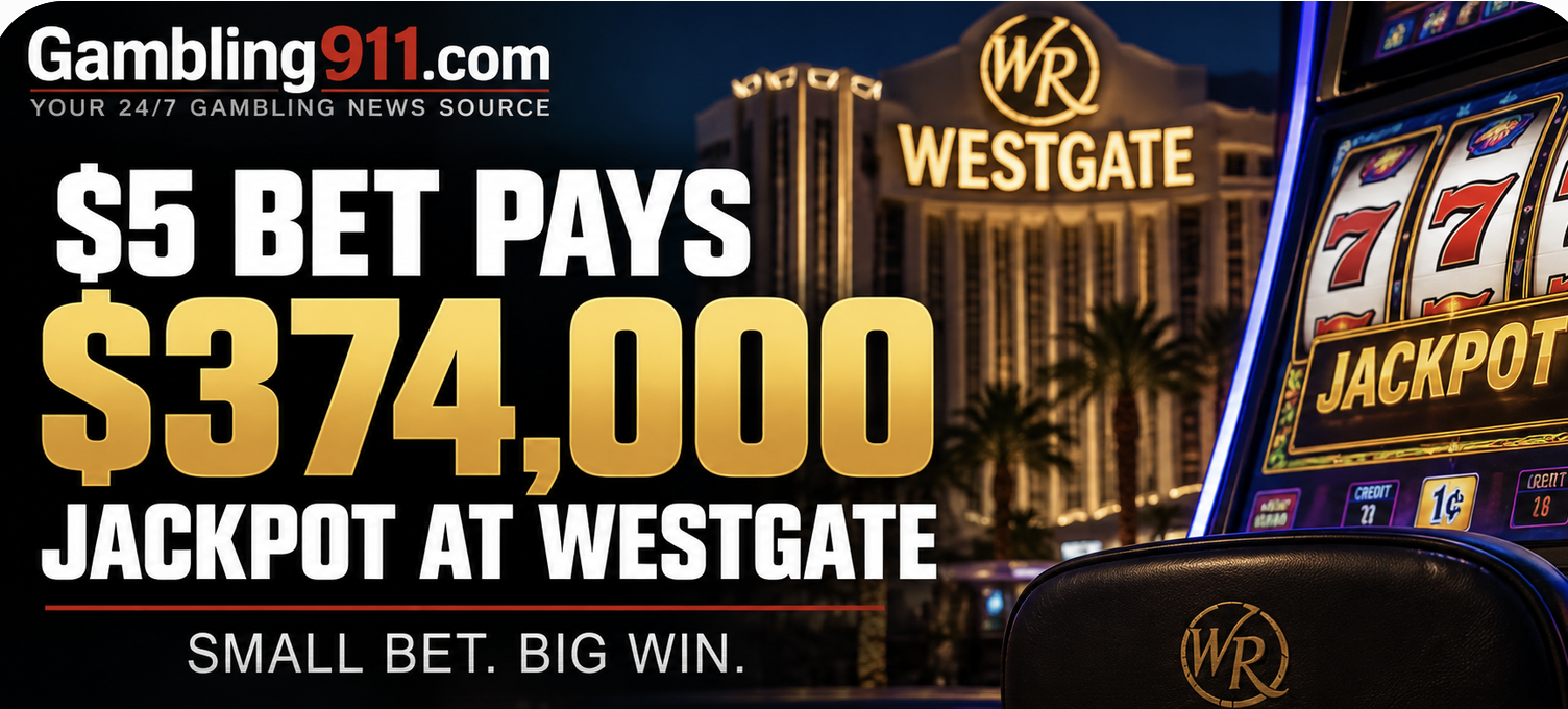 Peoria Illinois Area Gambler Turns $5 Into $374,000 Jackpot at Westgate Las Vegas