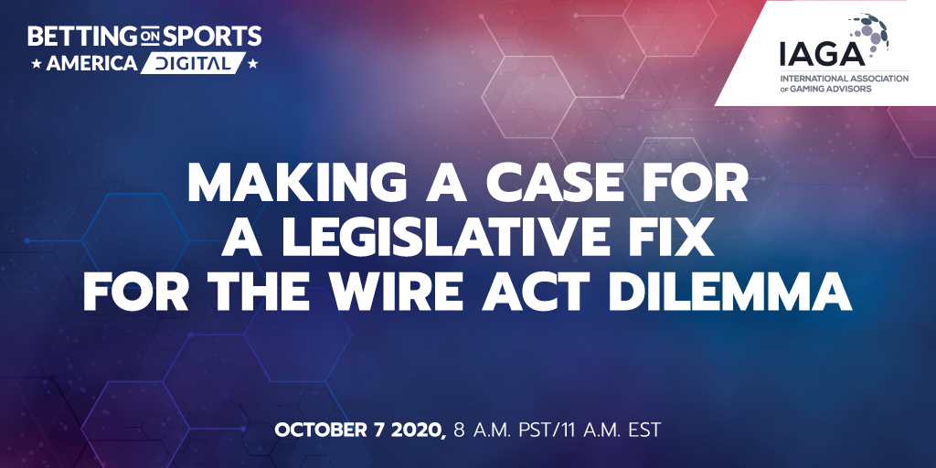 Fixing The Wire Act: Virtual Conference Scheduled October 7