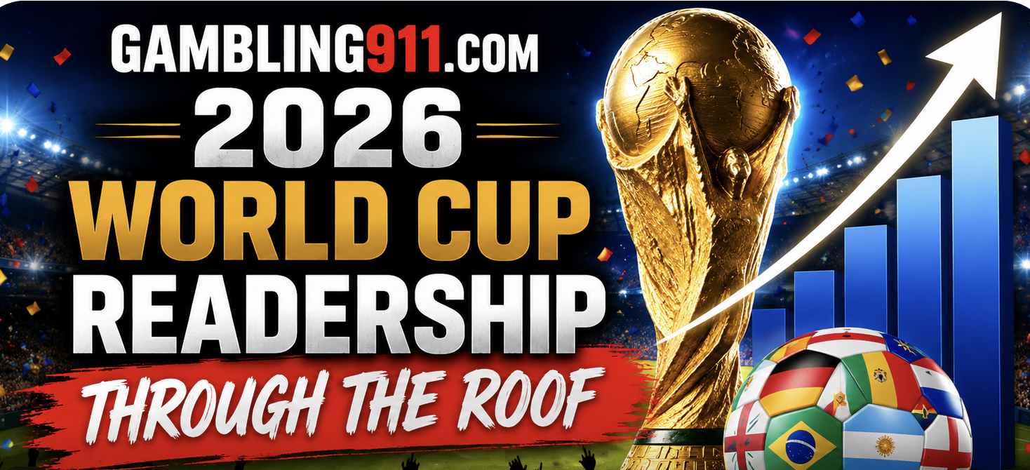 Gambling911.com 2026 World Cup Readership Through the Roof