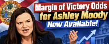 Margin of Victory Odds for Ashley Moody Now Available as Angie Nixon Odds Slashed in Florida Senate Race