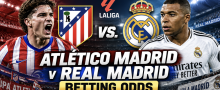  Atlético Madrid v Real Madrid Betting Odds La Liga 20 September 